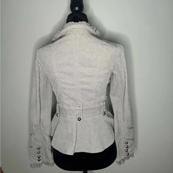 NWOT White house black market Grey Utility
Blazer Jacket size 4 - Picture 4 of 16